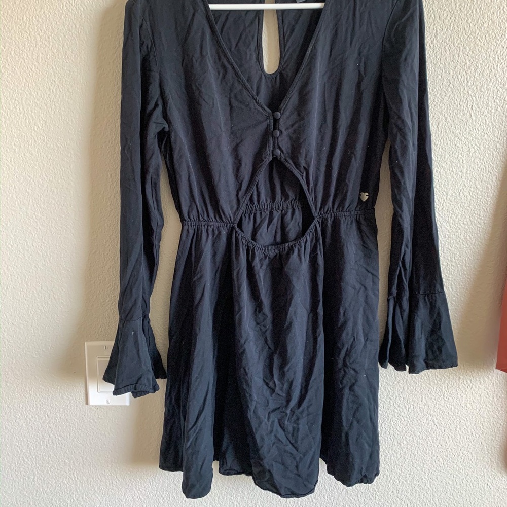 Black Cotton Dress